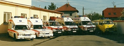 Záchranná služba v Třeboni