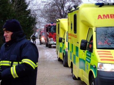 Dopravní nehoda u Litvínovic, 16.12.2009 1