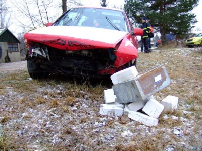 Dopravní nehoda u Litvínovic, 16.12.2009 15
