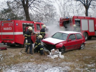 Dopravní nehoda u Litvínovic, 16.12.2009 17