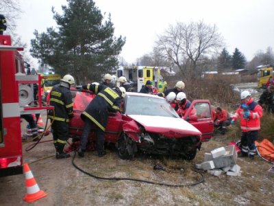 Dopravní nehoda u Litvínovic, 16.12.2009 18