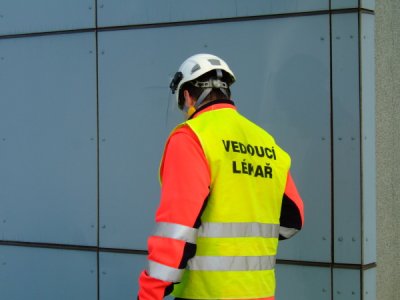 Požár a evakuace osob z objektu E.ON, České Budějovice, 30.3.2011 9