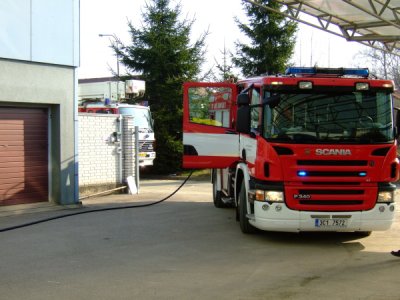 Požár a evakuace osob z objektu E.ON, České Budějovice, 30.3.2011 13