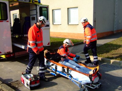 Požár a evakuace osob z objektu E.ON, České Budějovice, 30.3.2011 28