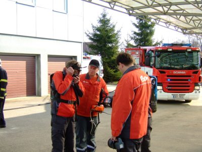Požár a evakuace osob z objektu E.ON, České Budějovice, 30.3.2011 33