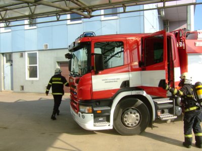 Požár a evakuace osob z objektu E.ON, České Budějovice, 30.3.2011 34
