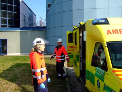 Požár a evakuace osob z objektu E.ON, České Budějovice, 30.3.2011 43