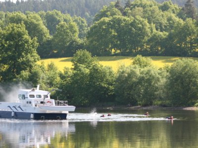 Hněvkovická přehrada, 18.5. 2011
