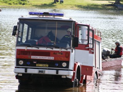 Hněvkovická přehrada, 18.5. 2011