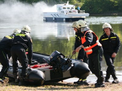 Hněvkovická přehrada, 18.5. 2011