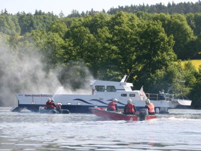 Hněvkovická přehrada, 18.5. 2011