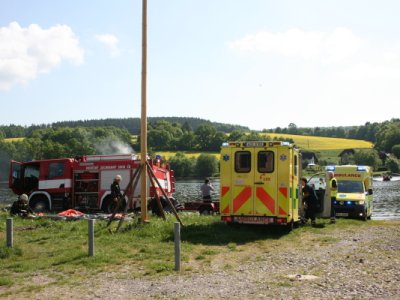 Hněvkovická přehrada, 18.5. 2011