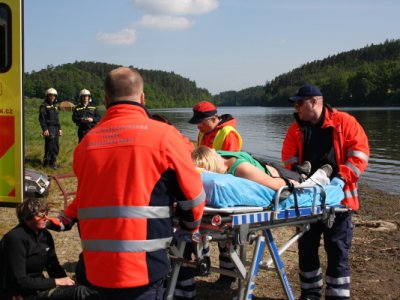 Hněvkovická přehrada, 18.5. 2011