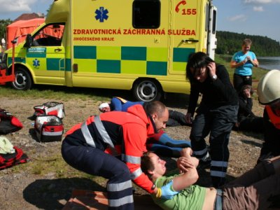 Hněvkovická přehrada, 18.5. 2011