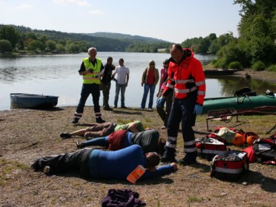 Hněvkovická přehrada, 18.5. 2011