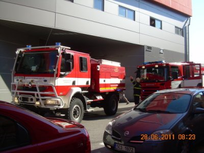 Cvičení - Evakuace Mercury centra v Č. Budějovicích, 29.6.2011 10