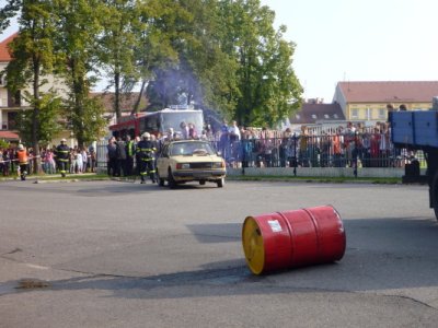 Taktické cvičení složek IZS v Blatné -
