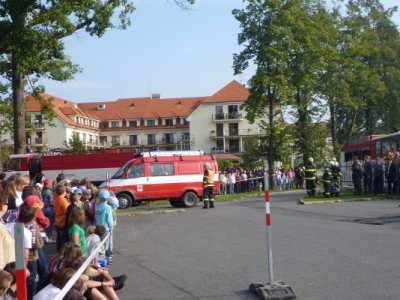 Taktické cvičení složek IZS v Blatné -