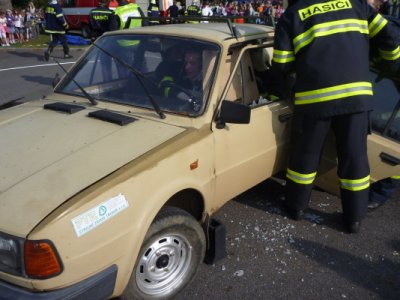 Taktické cvičení složek IZS v Blatné -