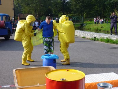 Taktické cvičení složek IZS v Blatné -
