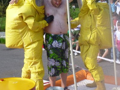Taktické cvičení složek IZS v Blatné -