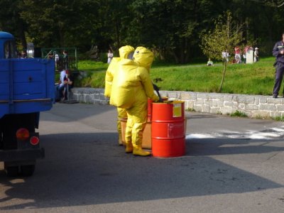 Taktické cvičení složek IZS v Blatné -