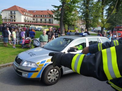 Taktické cvičení složek IZS v Blatné -