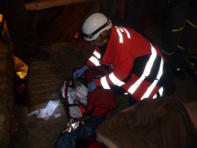 Taktické cvičení Chýnovské jeskyně, 23.4.2012 8