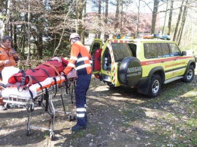 Taktické cvičení Chýnovské jeskyně, 23.4.2012 16