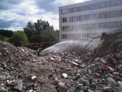 Taktické cvičení složek IZS v Týně nad Vltavou , 20.5.2013 5