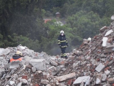 Taktické cvičení složek IZS v Týně nad Vltavou , 20.5.2013 6