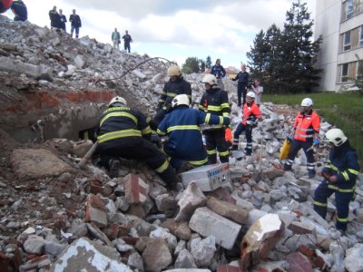 Taktické cvičení složek IZS v Týně nad Vltavou , 20.5.2013 15