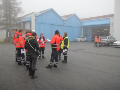 Gműnd - společné cvičení záchranných složek Dolního Rakouska a Zdravotnické záchranné služby JčK 1