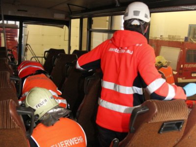 Gműnd - společné cvičení záchranných složek Dolního Rakouska a Zdravotnické záchranné služby JčK 19