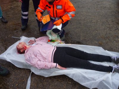 TC Výbuch bioplynu v ZD Hospříz, 17.5.2018 1