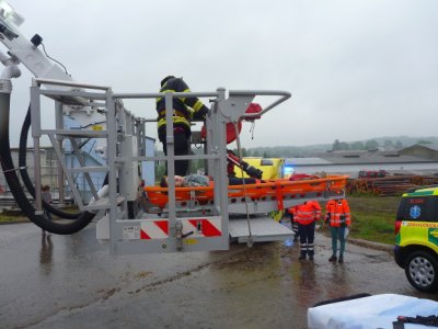 TC Výbuch bioplynu v ZD Hospříz, 17.5.2018 5