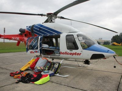 Vybavení vrtulníku LZS JčK 3