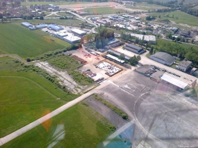 Stavba nové základny na letišti v Plané u ČB - Heliporty 1