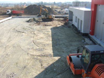 Stavba nové základny na letišti v Plané u ČB - Heliporty 16