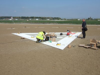 Stavba nové základny na letišti v Plané u ČB - Heliporty 27
