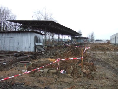 Stavba nové základny na letišti v Plané u ČB - Jižní strana 13