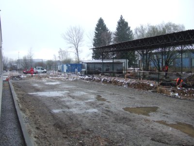 Stavba nové základny na letišti v Plané u ČB - Jižní strana 16