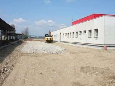 Stavba nové základny na letišti v Plané u ČB - Jižní strana 20