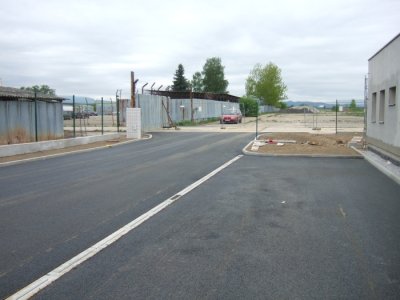 Stavba nové základny na letišti v Plané u ČB - Jižní strana 26