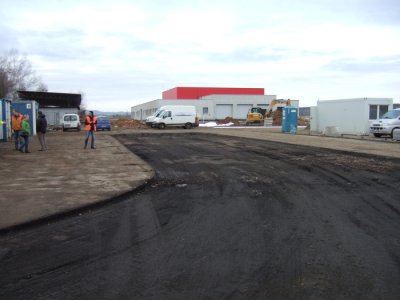 Stavba nové základny na letišti v Plané u ČB - Východní strana 22