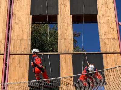 Výcvik lékařů pro speciální činnosti - práce ve výškách a nad volnou hloubkou 14