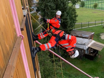 Výcvik lékařů pro speciální činnosti - práce ve výškách a nad volnou hloubkou 17