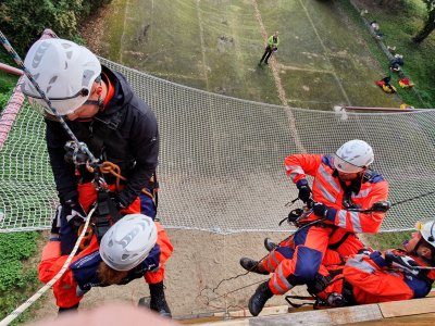 Výcvik lékařů pro speciální činnosti - práce ve výškách a nad volnou hloubkou 19