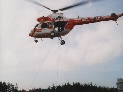 Výcvik s PZL Kania, Helicopter, s.r.o., 30.4.1998 2