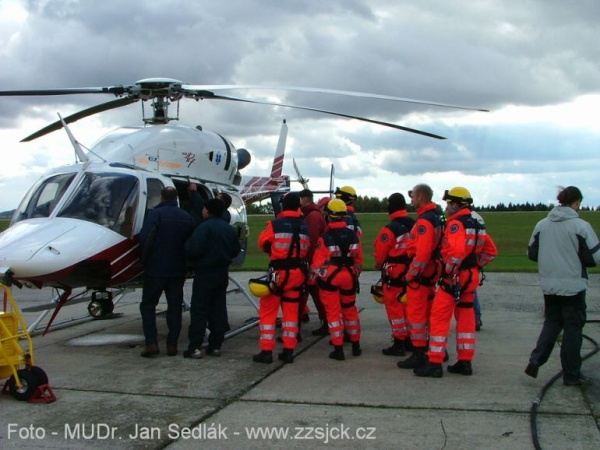 Výcvik LZ, Bell 427, 18.10.2007 